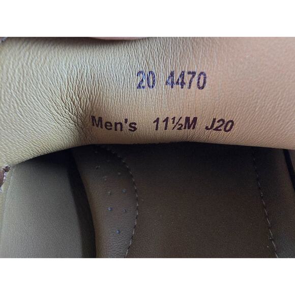 Johnston Murphy Hawkins Mens Loafer 11.5 M Brown Sheepskin Leather Shoes 20-4470 main image 11